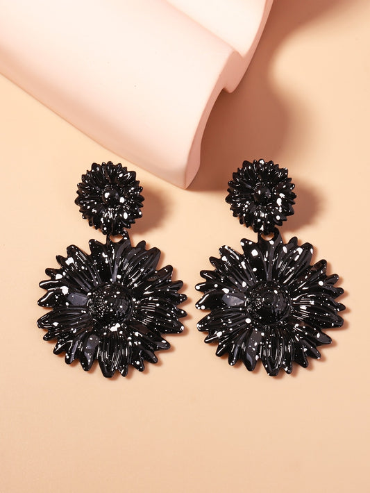 Flower Drop Earrings